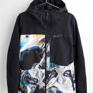 Burton Men's Multicolor Swirl Snowboard Jacket